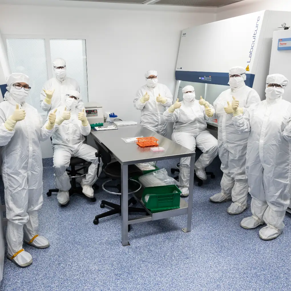 Aspen Neuroscience Manufacturing Team